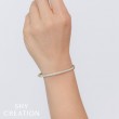 3.04Ct 14K Yellow Gold Diamond Bangle