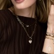 1.36Ct 14K Yellow Gold Diamond Paper Clip Link Necklace