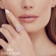 0.40Ct 14K Rose Gold Diamond Eternity Ladys Band Size 7