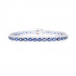 Sapphire and Diamond Bracelet