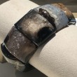 Black, White, Brown Agate Bracelet