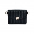 WOLF Black  Mimi Mini Bag with Wristlet