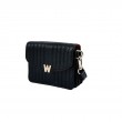 WOLF Black  Mimi Mini Bag with Wristlet