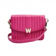 WOLF Pink  Mimi Mini Bag with Wristlet