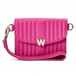 WOLF Pink  Mimi Mini Bag with Wristlet