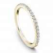 A Noam Carver 18K Yellow Gold Wedding Band With .31Ctw In Full Cut Diamonds. G/H, Si.