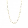 Marrakech Onde Gold And Diamond Long Link Necklace