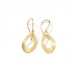 IPPOLITA Classico Mini Wavy Oval Earrings in 18K Gold