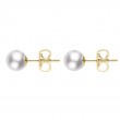 Mikimoto 8mm Akoya Cultured Pearl Stud Earrings