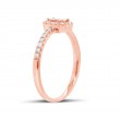 0.38Ct Diamond Baguette Engagement Ring