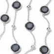 IPPOLITA Lollipop® Ball and Stone Station Necklace in hematite
