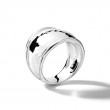 IPPOLITA Classico Crinkle Hammered Dome Ring