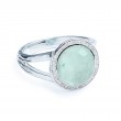 IPPOLITA Mini Ring In Sterling Silver With Diamonds