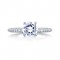 18K White Gold  Engagement Ring