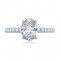 18K White Gold  Engagement Ring