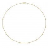 0.28Ct 18" Diamonds By The Yard Chain