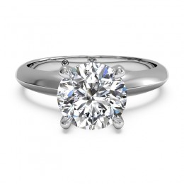 Ritani Knife Edge Surprise Diamond Solitaire Semi Mounting