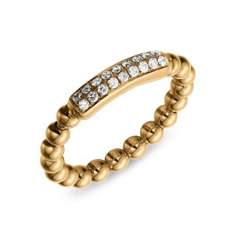 Hulchi Belluni Stretch Style Band, 18K Yellow Gold
