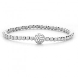 Hulchi Belluni Dome Bracelet, 18K White Gold