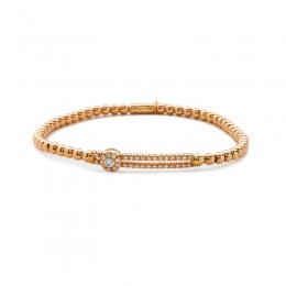 Hulchi Belluni Diamond Bracelet, 18K Rose Gold