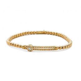 Hulchi Belluni Tresor Bracelet, 18K Yellow Gold