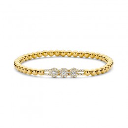 Hulchi Belluni Stretch Bracelet, 18K Yellow Gold