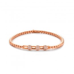 Hulchi Belluni Tresore  Bracelet, 18K Rose Gold