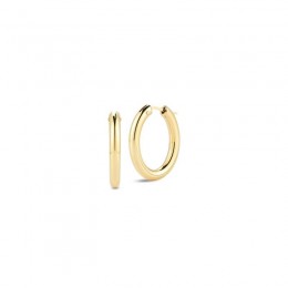 Roberto Coin 18Kt Gold Medium Oval Hoop Earrings
