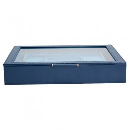 WOLF Indigo Sophia Jewelry Box with Window