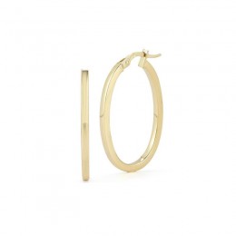 Roberto Coin 18K Yellow Gold Small Round Hoop Earrings