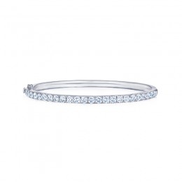 Kwiat Stackable Bangle With Diamonds