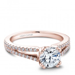 Noam Carver Semi Mount Engagement Ring