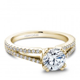 Noam Carver Semi Mount Engagement Ring