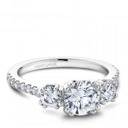 Noam Carver Semi Mount Engagement Ring