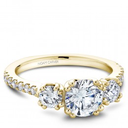 Noam Carver Semi Mount Engagement Ring