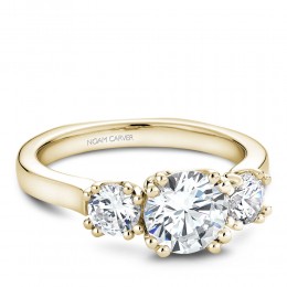 Noam Carver Semi Mount Engagement Ring