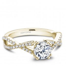 Noam Carver Semi Mount Engagement Ring