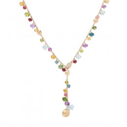 Marco Bicego Africa 18K Yellow Gold Lariat Style Necklace