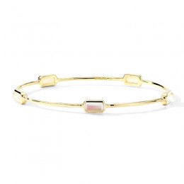 IPPOLITA 18K Gold Gelato Bangle Bracelet With Multi Stone
