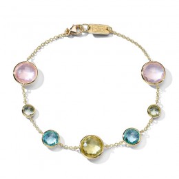 IPPOLITA Lollipop® 7 Stone Link Bracelet in 18K Gold
