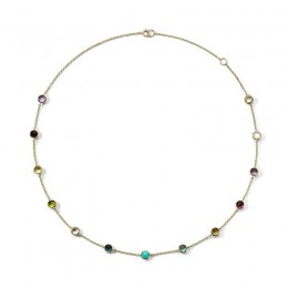 IPPOLITA Lollipop 18k Yellow Gold 13-Stone Rainbow Station