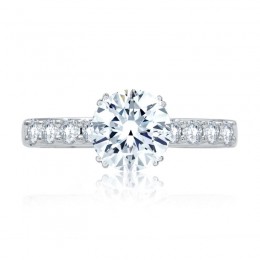 Platinum Classic Semi-Mounting Engagement Ring