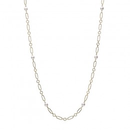 Mikimoto Cultured Pearl Station Necklace