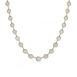 Starry Night Necklace with Diamonds
