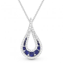 14K White Gold Necklace Set