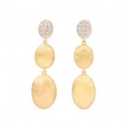 Marco Bicego Siviglia 18K Yellow Gold Earrings With Diamonds
