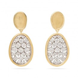 Marco Bicego Lunaria 18K Yellow Gold Lunaria Drop Earrings