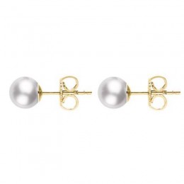 Mikimoto 8mm Akoya Cultured Pearl Stud Earrings