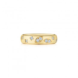 18K Yellow Gold Diamond Ring