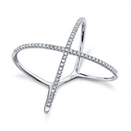 0.18Ct 14K White Gold Diamond Lady